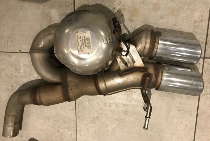 Echange standard 2 sorties d'échappement Audi SQ5 8R 8R0253609BB et 8R0253609BA