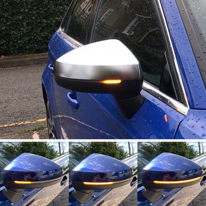 Clignotant LED Dynamique à défilement pour rétroviseur Audi A3 8V