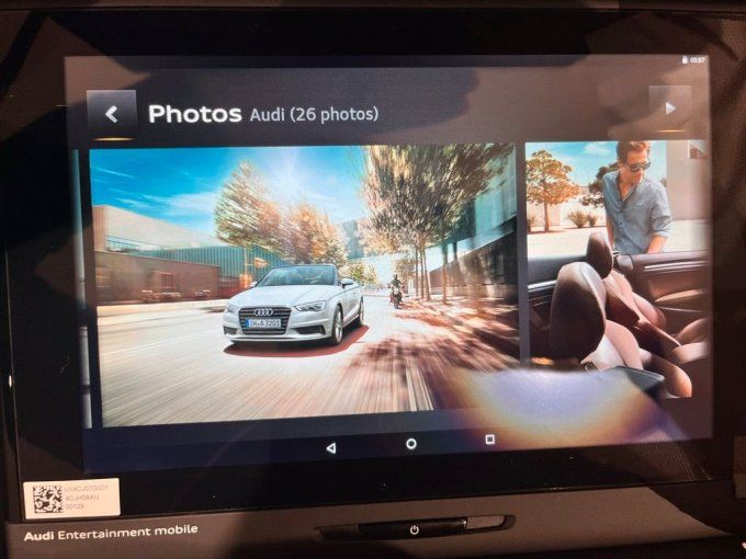 2 écrans origine Audi Neuf A4 B9 Q7 SQ7 4M multimédia 10 pouces 4M0051700B