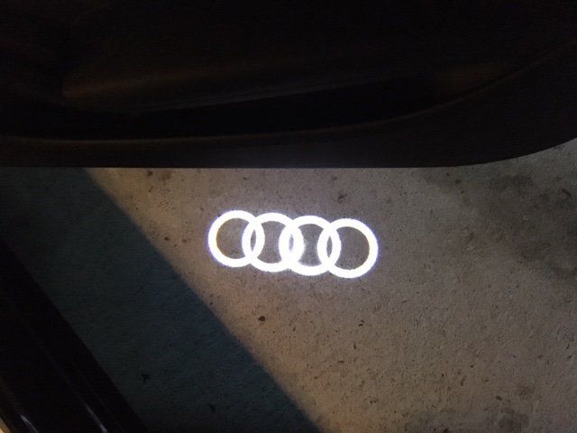 Logo LED anneaux AUDI 