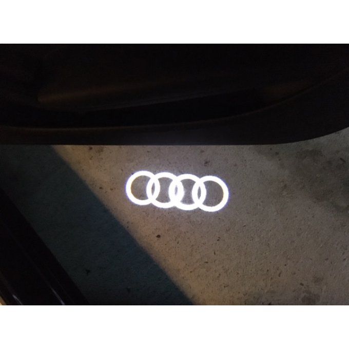 Logo LED anneaux AUDI 