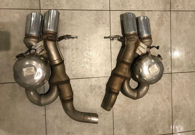 Echange standard 2 sorties d'échappement Audi SQ5 8R 8R0253609BB et 8R0253609BA